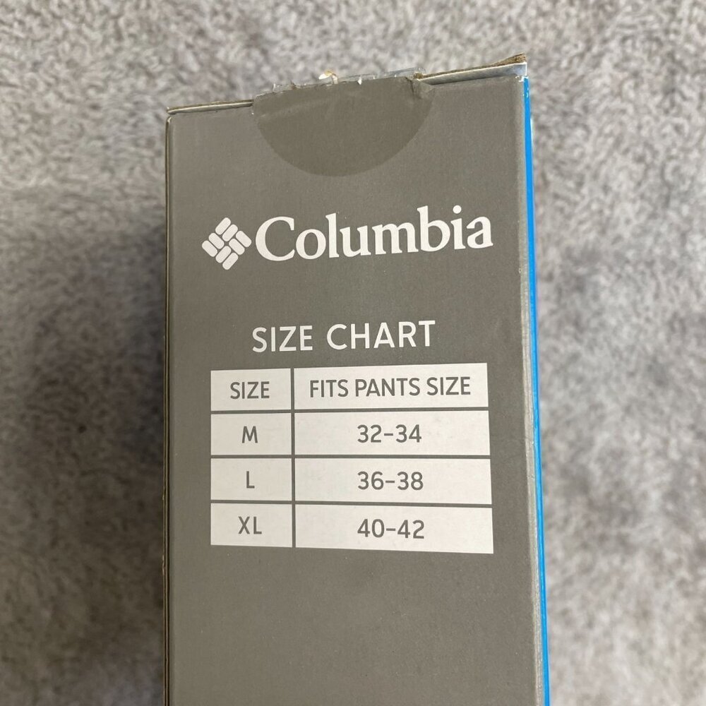 NEW Columbia Men's 32-34 Black Leather Belt M  Durable Classic Style - Picture 4 of 6
